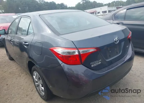 2014 Toyota Corolla Le z USA, uszkodzony, nr VIN 2T1BURHE3EC148531